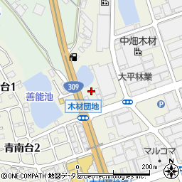 株式会社一条工務店　大阪美原展示場周辺の地図