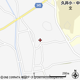 広島県三原市久井町和草2746周辺の地図