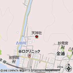 天神社周辺の地図