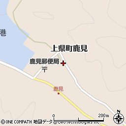 長崎県対馬市上県町鹿見623周辺の地図