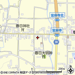 奈良県葛城市當麻181周辺の地図