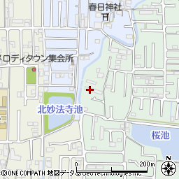 奈良県橿原市地黄町47-1周辺の地図