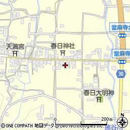 奈良県葛城市當麻285周辺の地図