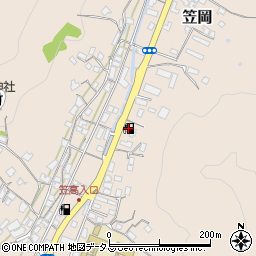 ＥＮＥＯＳ笠岡北ＳＳ周辺の地図