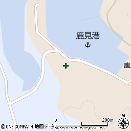 長崎県対馬市上県町鹿見15周辺の地図