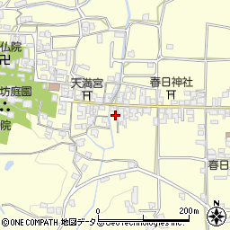 奈良県葛城市當麻176周辺の地図