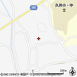 広島県三原市久井町和草2745周辺の地図