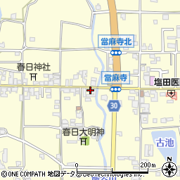 奈良県葛城市當麻210周辺の地図