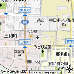 奈良県大和高田市三和町5-5周辺の地図