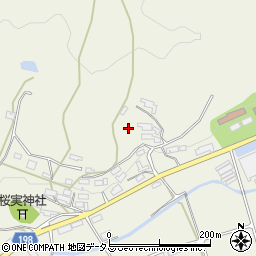 奈良県宇陀市榛原笠間周辺の地図