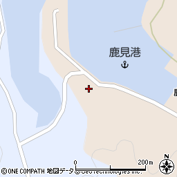 長崎県対馬市上県町鹿見832-1周辺の地図