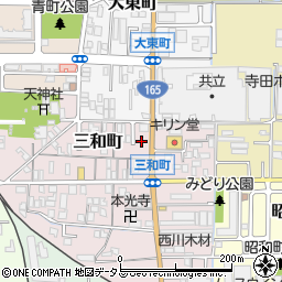 奈良県大和高田市三和町4-9周辺の地図