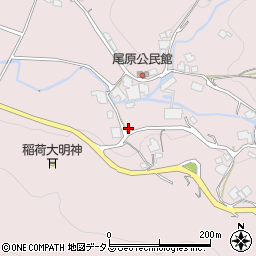 岡山県倉敷市尾原周辺の地図