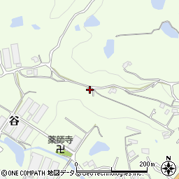 兵庫県淡路市谷512周辺の地図