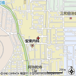 奈良県橿原市山之坊町424周辺の地図