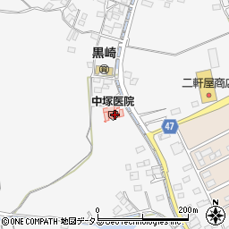 中塚医院周辺の地図