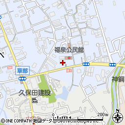 ＪＡ堺市福泉周辺の地図