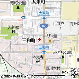 奈良県大和高田市三和町4-4周辺の地図