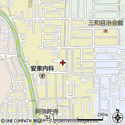 奈良県橿原市山之坊町427-18周辺の地図