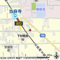 奈良県葛城市當麻47-7周辺の地図