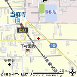 奈良県葛城市當麻47-8周辺の地図
