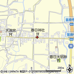 奈良県葛城市當麻273周辺の地図