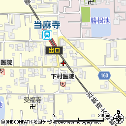 奈良県葛城市當麻54-4周辺の地図