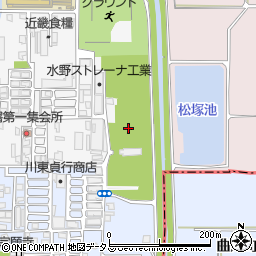 奈良県大和高田市材木町11周辺の地図