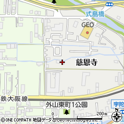 奈良県桜井市慈恩寺875周辺の地図