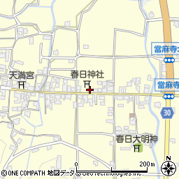 奈良県葛城市當麻273-1周辺の地図