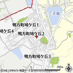 岡山県浅口市鴨方町鳩ケ丘2丁目49周辺の地図