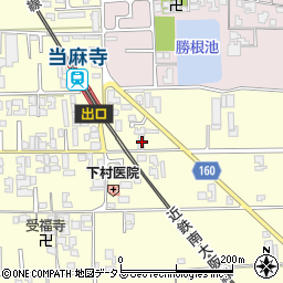 奈良県葛城市當麻48-1周辺の地図