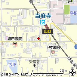 奈良県葛城市當麻61-4周辺の地図