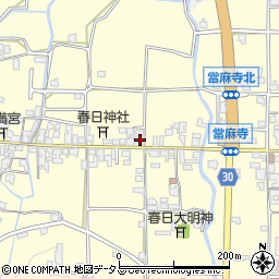 奈良県葛城市當麻435周辺の地図
