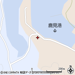 長崎県対馬市上県町鹿見636周辺の地図