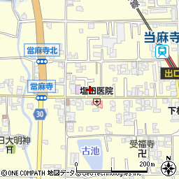 奈良県葛城市當麻82周辺の地図