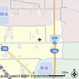 奈良県葛城市當麻23-1周辺の地図