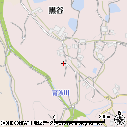 兵庫県淡路市黒谷108周辺の地図