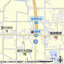 奈良県葛城市當麻390周辺の地図