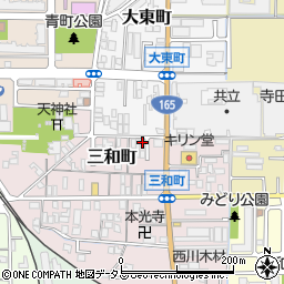 奈良県大和高田市三和町4-3-1周辺の地図