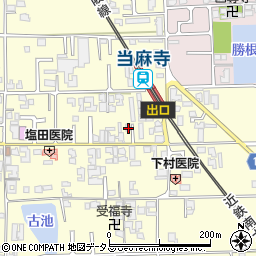 奈良県葛城市當麻61周辺の地図