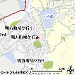 岡山県浅口市鴨方町鳩ケ丘2丁目53周辺の地図