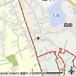 大阪府堺市東区草尾412周辺の地図