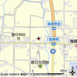 奈良県葛城市當麻170周辺の地図