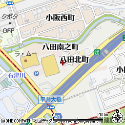 大阪府堺市中区八田南之町129周辺の地図