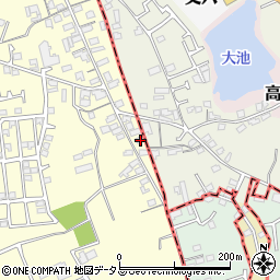 大阪府堺市中区福田98周辺の地図