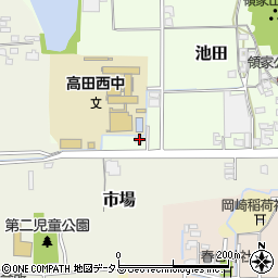 奈良県大和高田市池田346周辺の地図