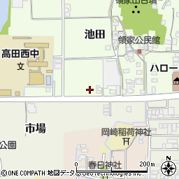 奈良県大和高田市池田353周辺の地図