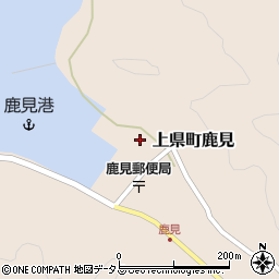 長崎県対馬市上県町鹿見634周辺の地図