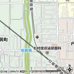 奈良県橿原市地黄町321-3周辺の地図